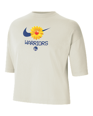 Golden State Warriors Courtside Women's Nike NBA Boxy T
